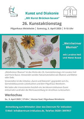 Das Plakat zum 26. Kunstaktionstag
