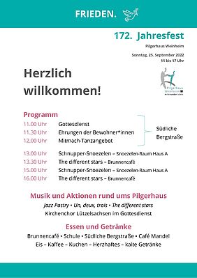 Programmplakat Jahresfest