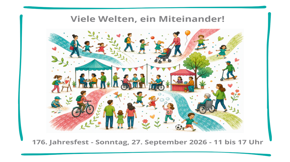 [Translate to leichte Sprache:] 176. Jahresfest